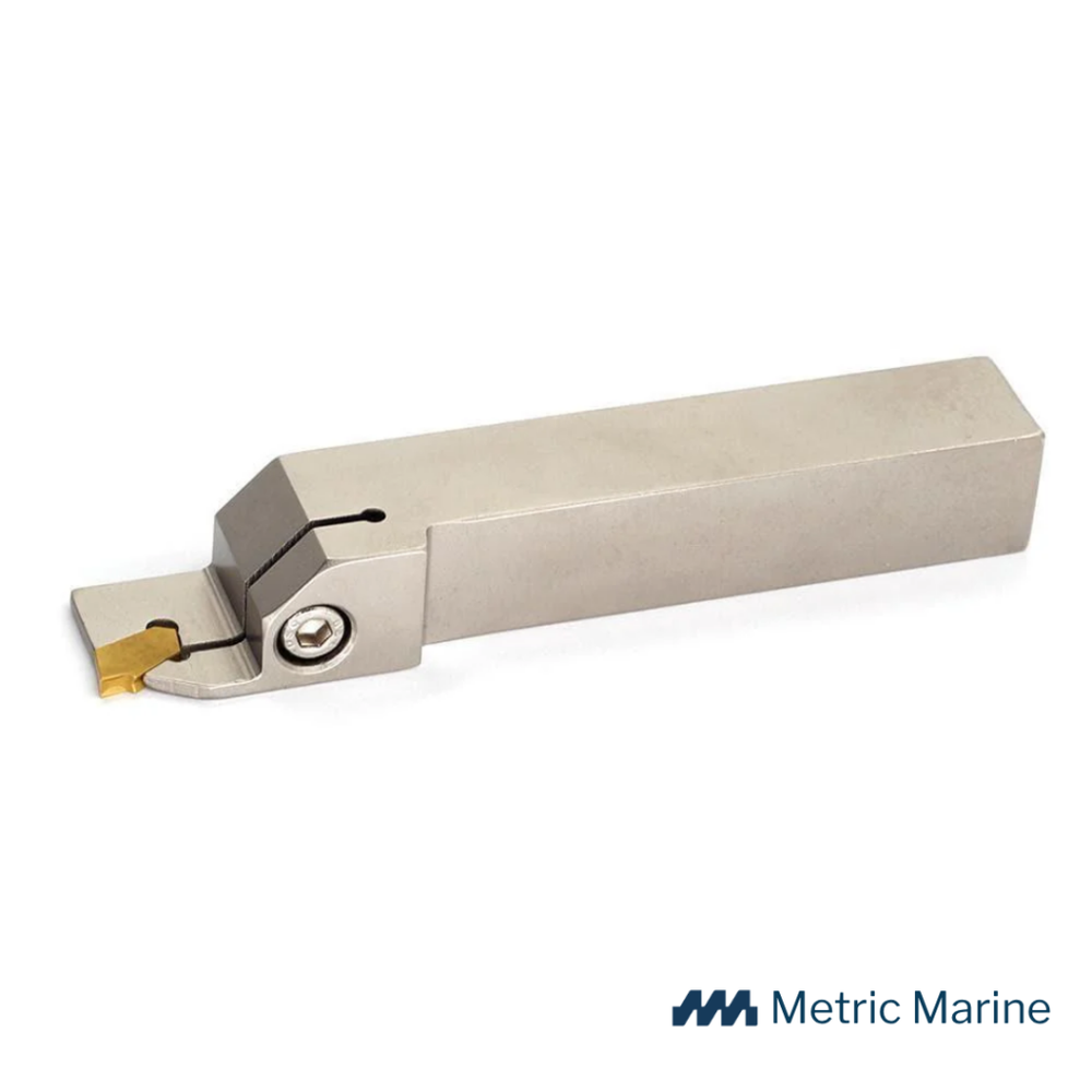 Cut Off and Grooving Insert, Carbide, TiN