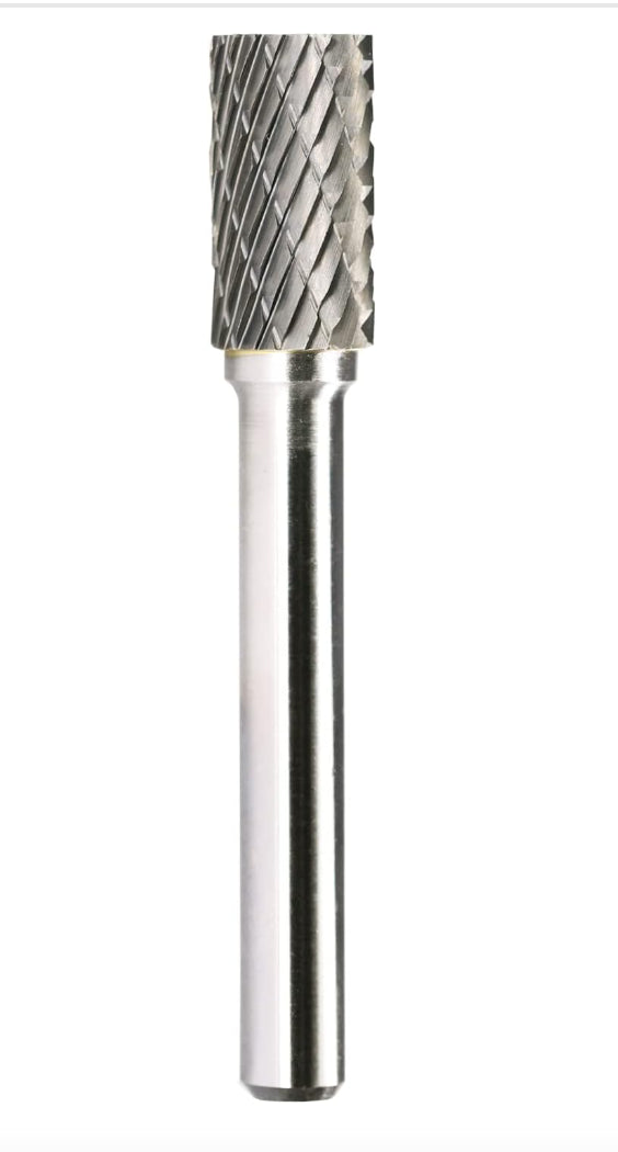 Carbide Burs, Cylindrical, SA Type, 1/4" Shank