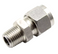 Connector, Male, Metric Tube x Male BSPP, GE-Type, Stainless Steel