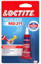 Loctite 271, Thread Locker, High Strength, Red, 6 ml
