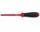 Pozidriv Screwdriver, Insulated, Steel, Rubber Handle