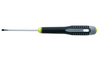 Slotted Screwdriver, Steel, Rubber Handle