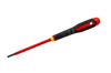 Slotted Screwdriver, Insulated, Steel, Rubber Handle, Bahco