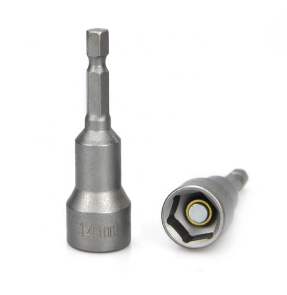 Magnetic Nutsetter, 1/4" Hex, Steel