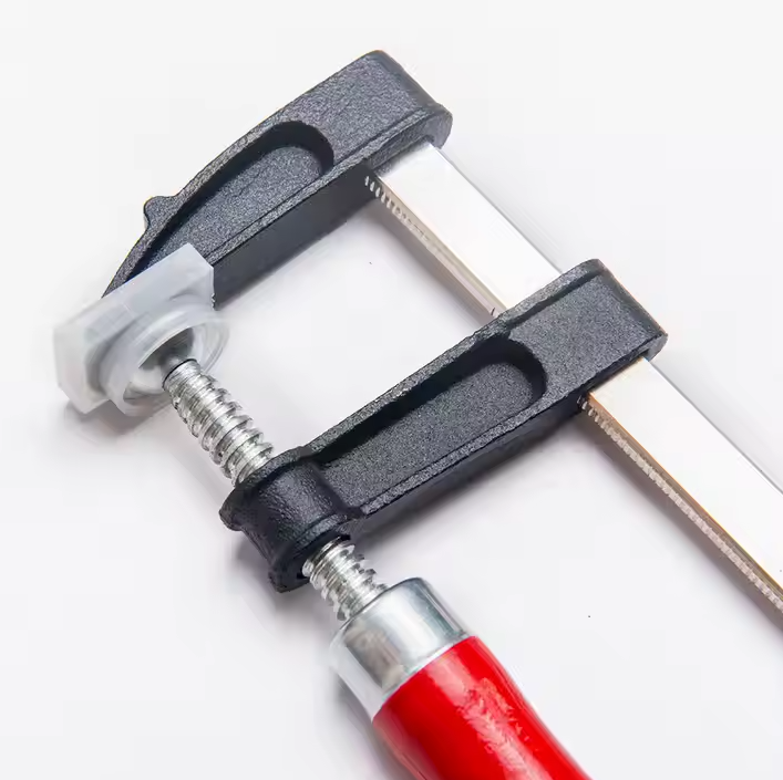 Bar Clamp, Wood Handle, Steel