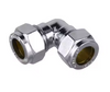 Compression Elbow, Chrome