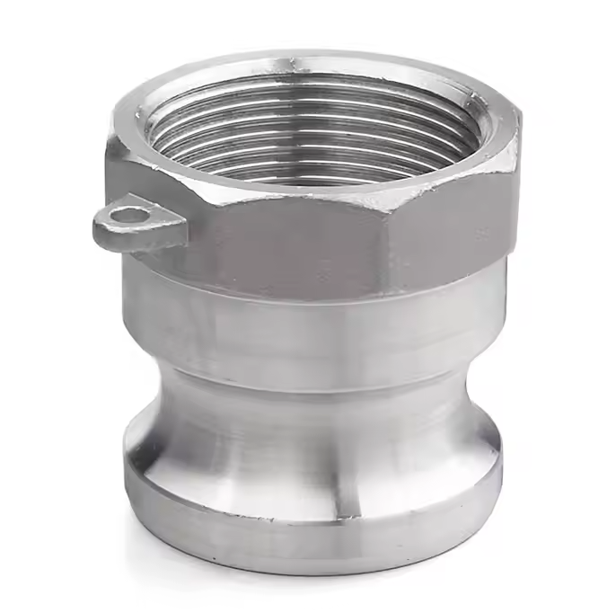 Camlock Adapter, Male x Female NPT, Aluminum, Type A