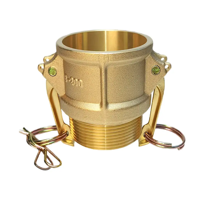 Camlock Coupler, Female x Male NPT, Brass, Type B