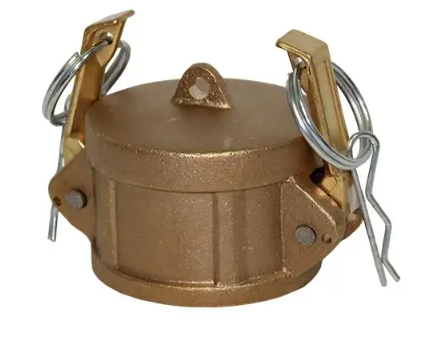 Camlock Dust Cap, Female End Coupler, Brass, Type DC