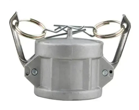 Camlock Dust Cap, Female End Coupler, Stainless Steel, Type DC