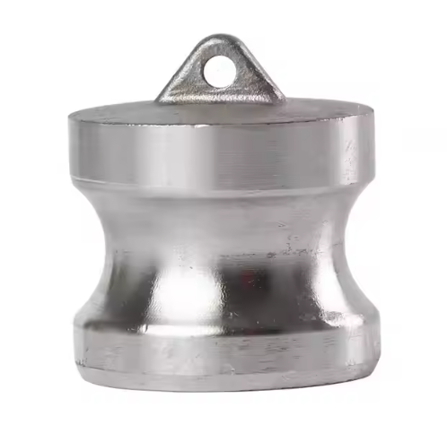 Camlock Dust Plug, Male End Adapter, Aluminum, Type DP