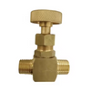 Needle Valve, Brass, Straight, Male