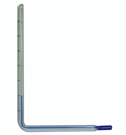 Engine Thermometer Insert, Angle 90 Deg, Type 272B, 0-200C