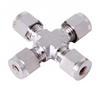 Compression Cross, K-Type, Stainless Steel