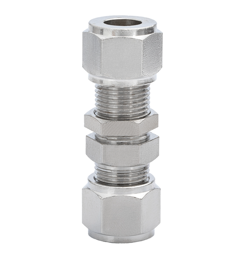 Compression Bulkhead Union, SV-Type, Steel