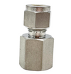 Connector, Female, Metric Tube x Female BSP, GAI-Type, Stainless Steel
