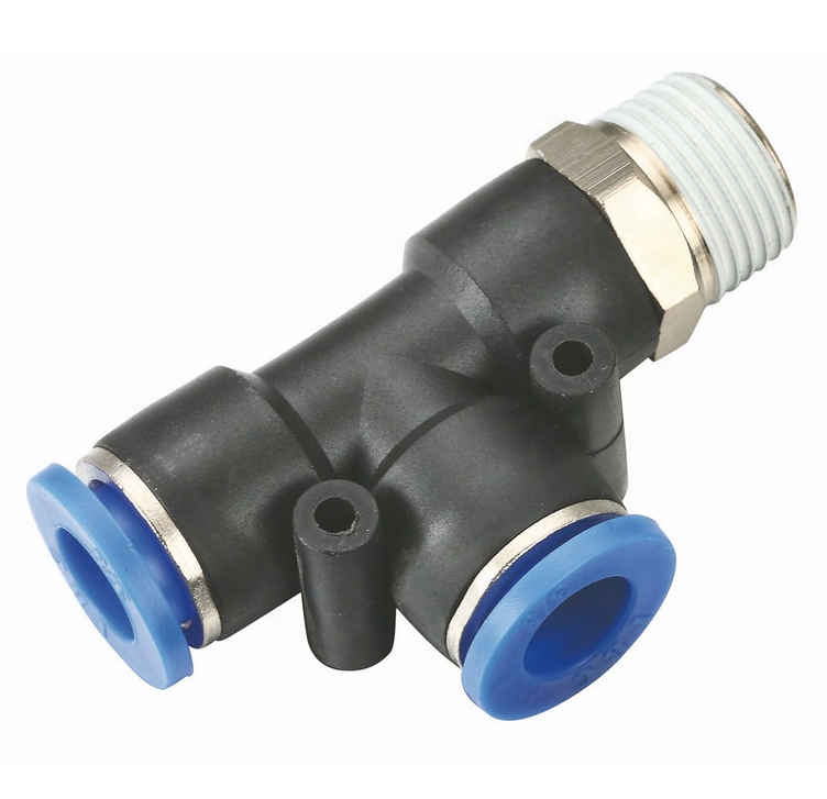 Push To Connect, Male Run Tee, Fitting