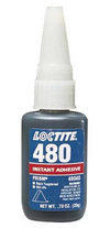 Loctite 480, Instant Adhesive, Black, 0.7 oz