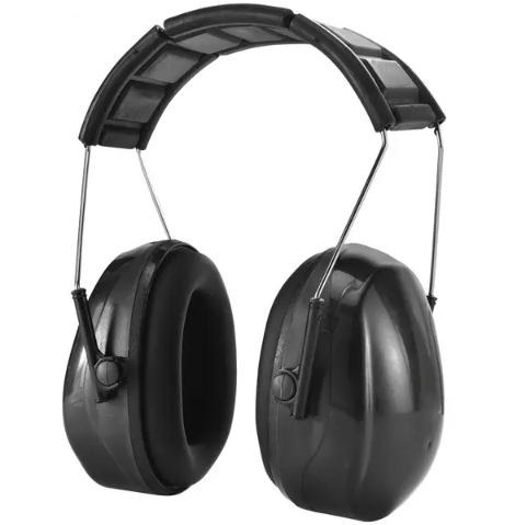 Ear Muffs, Over the head, Liquid Filled, CSA Class A, Stainless Steel, NNR 27 dB