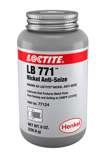 Loctite 77124, Nickel Anti-Seize Compound, Brush-Top Can, 8 oz
