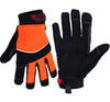 Gloves, Anti-Vibration, Shock Grip vibration, HiVis Orange