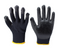 Gloves, Nitrile Coated, Cut Resistant, Sandy Foam Palm, A6, Black