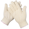 Gloves, String Knit, Cotton/Polyester, White
