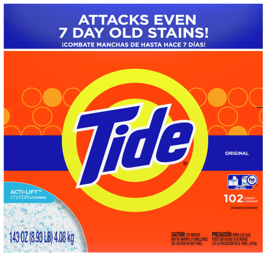 Laundry Detergent, Tide