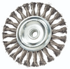 Wire Wheel Brush, Knotted, Steel
