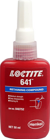 Loctite 641, Retaining Compound, Controlled Strength, 50 ml