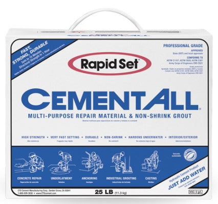 Cement, Rapid Set