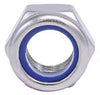 Nylon Insert Lock Nut, Stainless Steel, M12