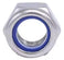 Nylon Insert Lock Nut, Stainless Steel, M20