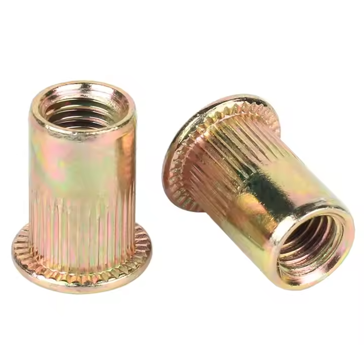 Rivet Nut, Steel, M5 x 0.8, 3.30-5.70