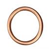 Sealing Washer, Copper, M6 x 12 x 1.5 mm
