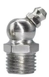 Grease Nipple, 45 Degree, Nickel Plated Steel