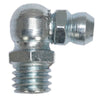 Grease Nipple, 90 Degree, Nickel Plated Steel
