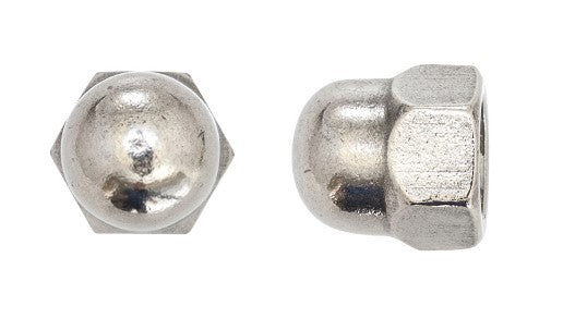 Dome Nut , Stainless Steel