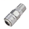 Quick Connect Coupler, Socket With Male End, Stainless Steel, SM Type