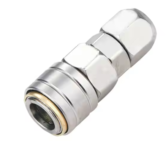 Quick-Connect Coupler, Socket With Female End, Stainless Steel, SF Type