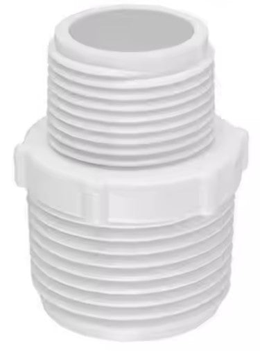 Reducing Hex Nipple, PVC