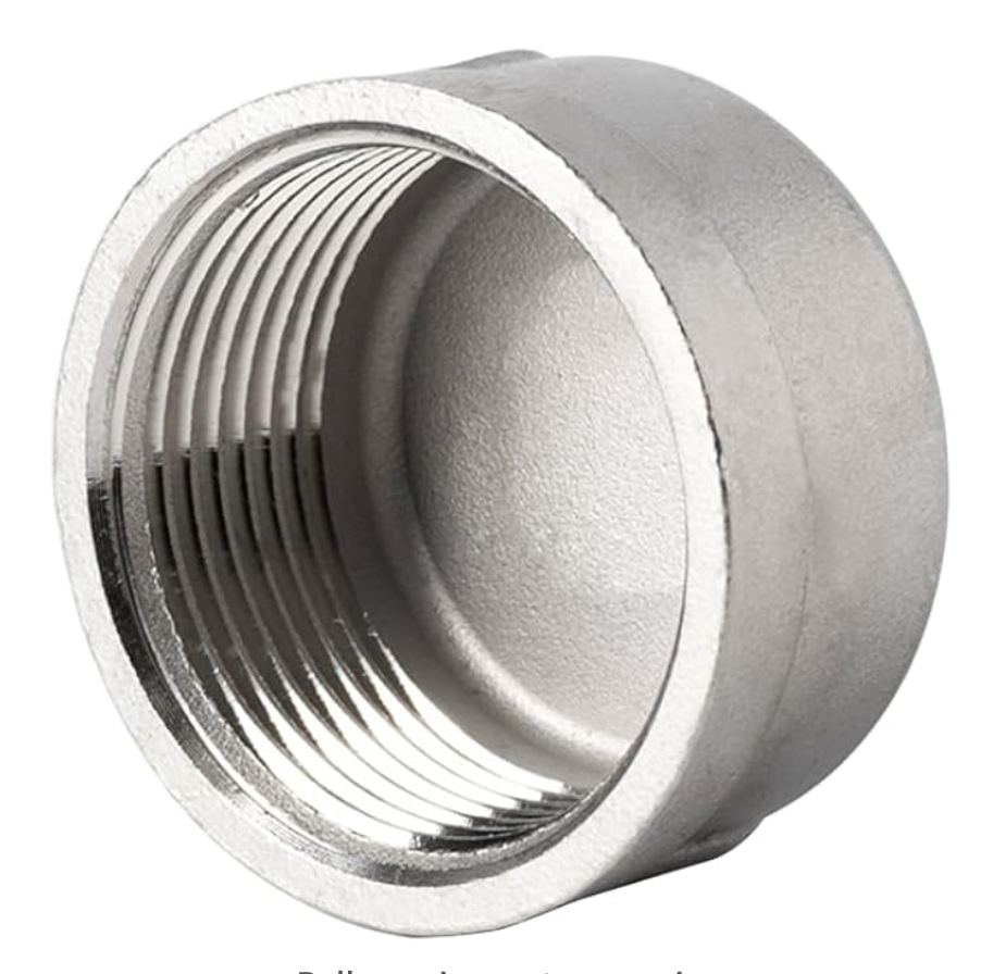 Cap, Stainless Steel