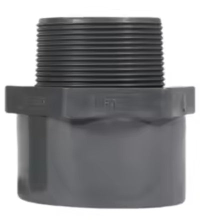 Male Adapter , PVC , MNPT x Socket