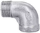 Street Elbow, 90 Deg, Stainless Steel