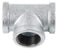 Tee, Galvanized Steel