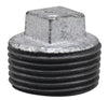 Square Head Plug, Gavanized Steel