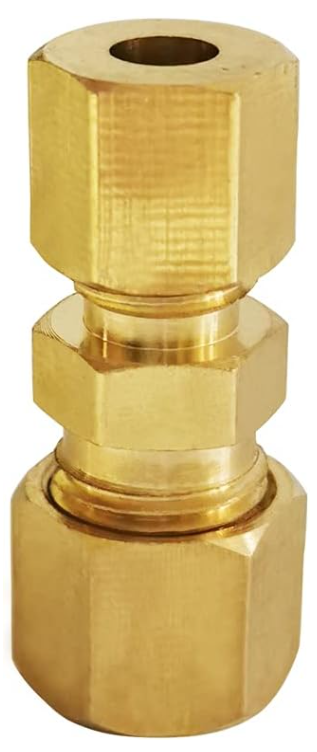 Compression Union, G-Type, Brass