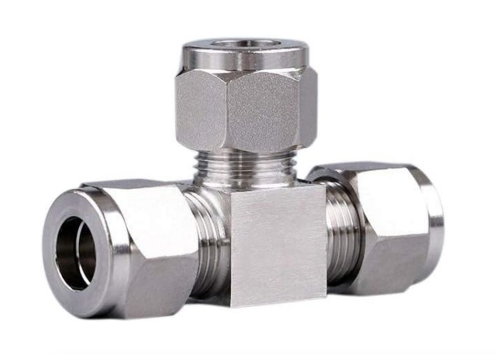 Compression Tee, T-Type, Steel