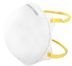 Disposable Respirator, White, N95, 20 BOX