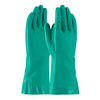 Gloves, Nitrile Coated, Flock Lined, Green, 15 mil